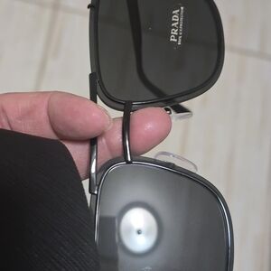 Prada Sleek Black Men's Sunglasses